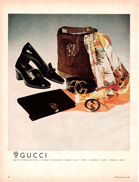 gucci print ads|vintage gucci ads.